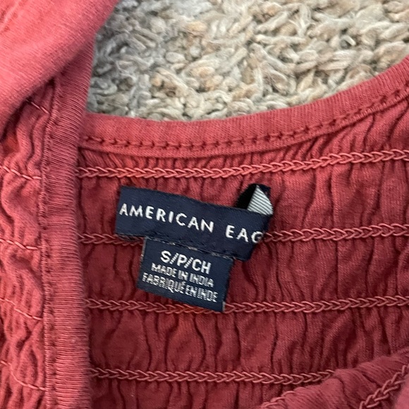 AMERICAN EAGLE Tank Rust size S - Picture 2 of 3